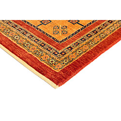 Avis Vidal Tapis de laine 228x159 rouge Kashkuli