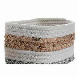 Boîte Décorative DKD Home Decor Fibre naturelle 33 x 23 x 13 cm