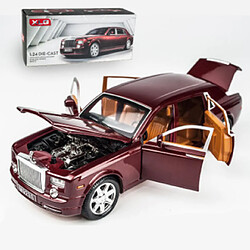 Universal 1: 24 Rouleau Royce Phantom Métal Voiture Jouet Alliage Voiture Moulée sous pression et Voiture Jouet Modèle de Voiture pour Enfants Jouet | Voiture Jouet Moulée sous pression (Marron)