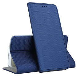 Htdmobiles Housse pour Samsung Galaxy S24 5G - etui coque pochette portefeuille + verre trempe - BLEU MAGNET