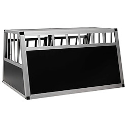 Acheter vidaXL Cage pour chien à double porte 89 x 69 x 50 cm