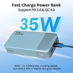 SANAG Power Bank, Alimentation Mobile 20000Mah, Recharge Rapide Pour Alimentation Mobile 35W, Batterie Avec Écran Numérique Pour Iphone,Samsung, Android, Etc