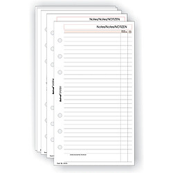 Binder bind Fiche de rechange pour notes Manager, A6, ligné ()