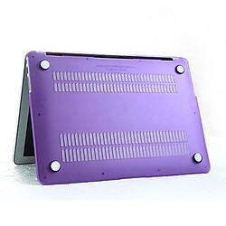 Acheter Wewoo Housse Étui Violet pour Apple Macbook Air 13,3 pouces A1369 / A1466 série Crystal Hard Case de protection