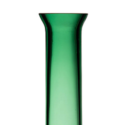 BigBuy Home Vase Vert verre 10 x 10 x 27,5 cm