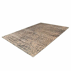 Paris Prix Tapis Tissé Vintage à Poils Plats Davio Beige 160 x 230 cm