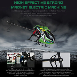 Acheter Universal F03 RC Helicopter 4CH Flybarless Height Hold Helicopter(Le noir)