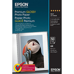 Epson Premium Glossy Photo Paper - A4 - 50 Feuilles