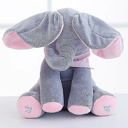 Universal Robots Pet Elephant Electric Toys Ears Move Music Baby Animal Hide and Seek Cat apaisant Doll