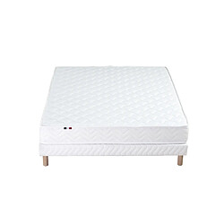 Avis Idliterie Ensemble Matelas Ressorts Fermes biconiques SPECTRE + Sommier Made in France