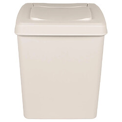 Avis vidaXL Poubelles à ordures empilables 3 pcs Blanc 75 L Polypropylène