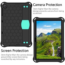 Coque en TPU noir/vert menthe pour votre Huawei Enjoy Tablet 2 10.1/MatePad T 10S 10.1 pouces/T 10 9.7 pouces/Honor Pad 6 10.1 pouces/X6 10.1 pouces