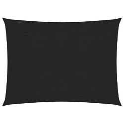 Helloshop26 Voile d'ombrage 160 g/m² 3,5 x 4,5 m PEHD noir 02_0009194