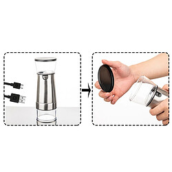 Acheter Universal Moulin à café électrique rechargeable USB Moulin à café professionnel pour le bureau à domicile Outils de cuisine | Moulin à café électrique(Argent)