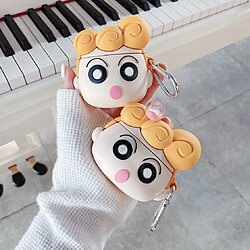 GUPBOO Airpods Coque Housse Étui Protecteur Compatible pour AirPods 3-Dessin animé mignon petite fille de tournesol