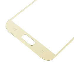 Wewoo Vitre or pour Samsung Galaxy S7 / G930 Lentille extérieure en verre pièce détachée pas cher