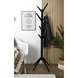 Avis Toilinux Portemanteau Arbre en MDF Hauteur 178 cm - Noir