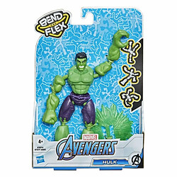 Avengers Marvel Bend and Flex - Figurine articulée Hulk de 15 cm Flexible, incluant Accessoire, pour Enfants à partir de 6 Ans pas cher