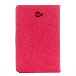 Avis Wewoo Housse Étui Magenta pour Samsung Galaxy Tab A 10.1 2016 / P580 Papillons Amour Fleurs Gaufrage Horizontal en cuir Flip avec support & Slots de cartes Portefeuille