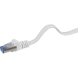 Câble de raccordement réseau RJ45 CAT 6A U/FTP Renkforce - [1x RJ45 mâle - 1x RJ45 mâle] - 0.