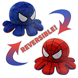 Universal Jouet en peluche de poulpe réversible / jouet Spiderman