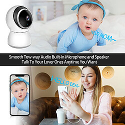 Acheter Caméra de Surveillance pour Bébé, 1080P FHD Home 2.4G WiFi Caméra de Sécurité Détection de Mouvement avec Vision Nocturne Audio 2 Voies Service Cloud/Carte TF - Moniteur Bébé/Aîné/Animal Domestique Compatible avec iOS/Android