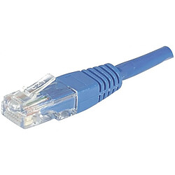 Abi Diffusion Cordon RJ45 catégorie 5e U/UTP bleu - 2 m