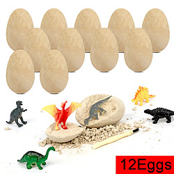 Dino Egg Creuser Kit Archéologie Fossile Jouets Amusants éducatifs Dino Egg 1 pas cher