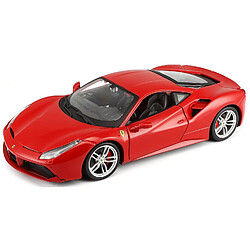 Véhicule Bburago Maisto Ferrari 488 GTB 1:24 Rouge pas cher