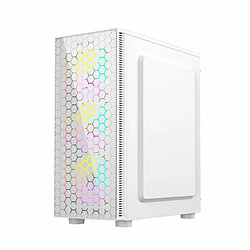 Avis Boîtier ATX semi-tour GEMBIRD CCC-FC-500W Blanc Multicouleur