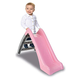 JAMARA Toboggan d'enfants Happy Slide Rose pastel