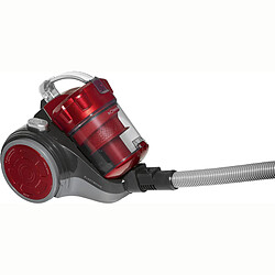 Aspirateur Cyclonique sans Sac, filtre HEPA, Classe Énergétique A, 700, Rouge, Bomann, BS 9027