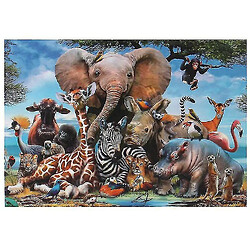 Universal Copoz Animal World Puzzle Puzzle Unique Shape Puzzle Puzzles Adultes Enfants Jouets Cadeaux