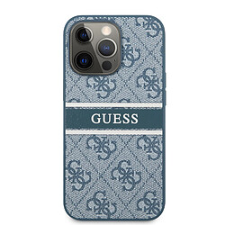 Avis Guess Maroquinerie Guess GUHCP13L4GDBL Coque de protection pour iPhone 13 Pro / 13 6,1' 4G Stripe Bleu