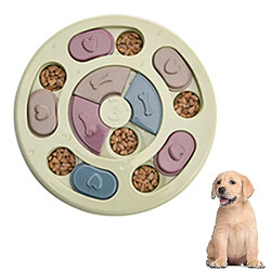 Jouets de puzzle pour chiens pour chiots, jouet de jeu de puzzle interactif pour chien, distributeur de friandises pour