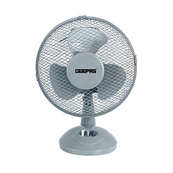 Ventilateur de Table de Refroidissement Électrique Portable GEEPAS 9 pouces 22W, Réglages à 2 Vitesses