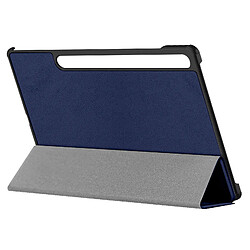 Avizar Housse pour Samsung Tab S9 Support Stand Mise en veille Smart Cover bleu nuit