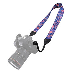 Wewoo Pour appareils photo reflex / numérique rétro style ethnique multi-couleur série bandoulière sangle ACH-619108