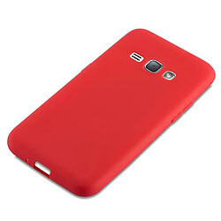 Cadorabo Coque Samsung Galaxy J1 2016 Etui en Rouge pas cher