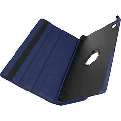 Avizar Étui folio pour Galaxy Tab A9 Plus Support rotatif Paysage Portrait Bleu nuit