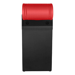 Avizar Support Voiture Smartphone Fixation Volant Design Compact Rouge et Noir