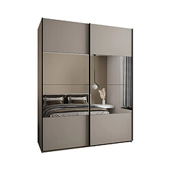 Abiks Meble Armoire à portes battantes Lux 4 245,5/200/64 2 portes