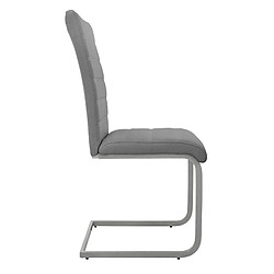 Avis ML-Design Lot de 2 chaises de salle à manger chaise de cuisine chaise cantilever chaise rembourrée chaise pivotante