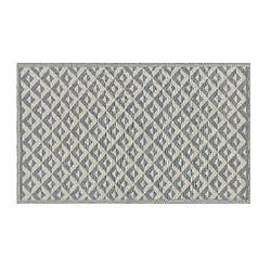 Acheter Beliani Tapis extérieur au motif géométrique gris 120 x 180 cm BIHAR