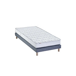 Idliterie Ensemble Matelas 100% latex 5 zones ORIGINEL + Sommier - Spécial Dos Sensible - Fabriqué en France