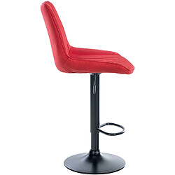 Acheter Non Tabouret de bar Toni tissu noir