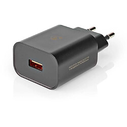 NEDIS Chargeur secteur USB-A 18W