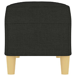 Helloshop26 Banc banquette 100 x 35 x 41 cm tissu noir 02_0010454