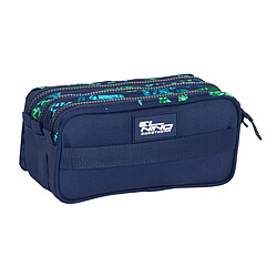 Avis El Nieto Trousse Fourre-Tout Triple El Niño Glassy Blue marine 21,5 x 10 x 8 cm