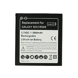 Avizar Batterie Galaxy S4 compatible d'une puissance de 2800 mAh - Noir